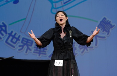 2008 年新唐人全世界華人美聲唱法聲樂大賽現場