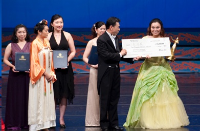 2009 年新唐人全世界華人美聲唱法聲樂大賽現場