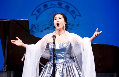 2009 年新唐人全世界華人美聲唱法聲樂大賽現場